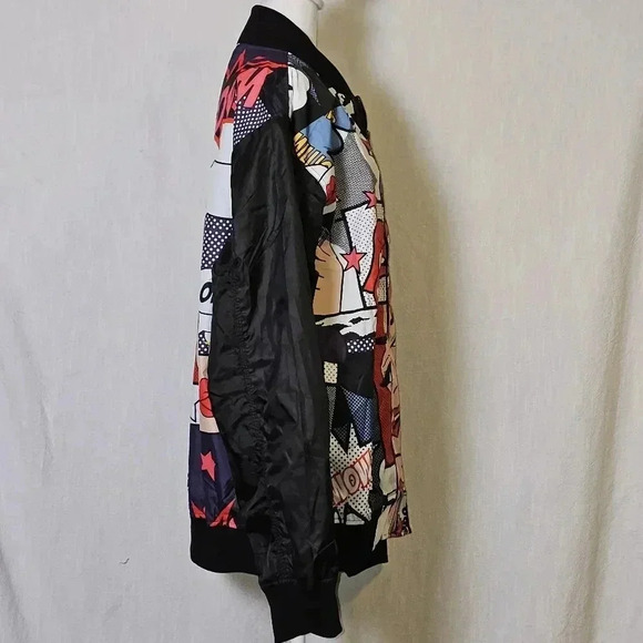 Screenshot Mens Urban Animated NYC Fashion Windbreaker SZ 2X - Picture 4 of 11